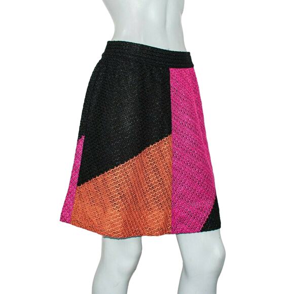 MISSONI Women's Color-Black Knit Skirt Size 44 Made in Italy - Picture 3 of 9